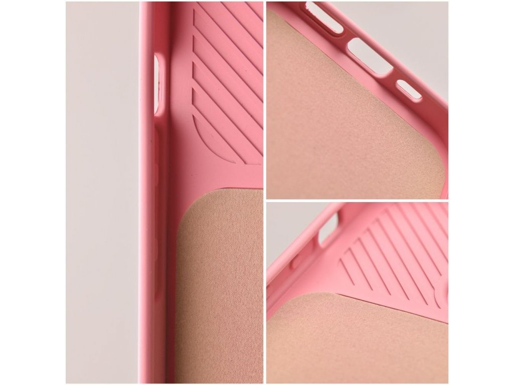 Pouzdro SLIDE pro iPHONE 14 - světle růžové