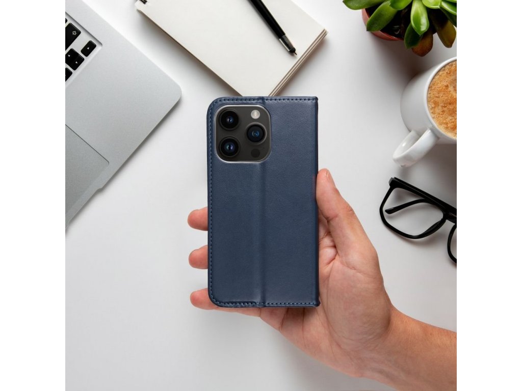 Smart Magneto book case for IPHONE 14 PLUS navy