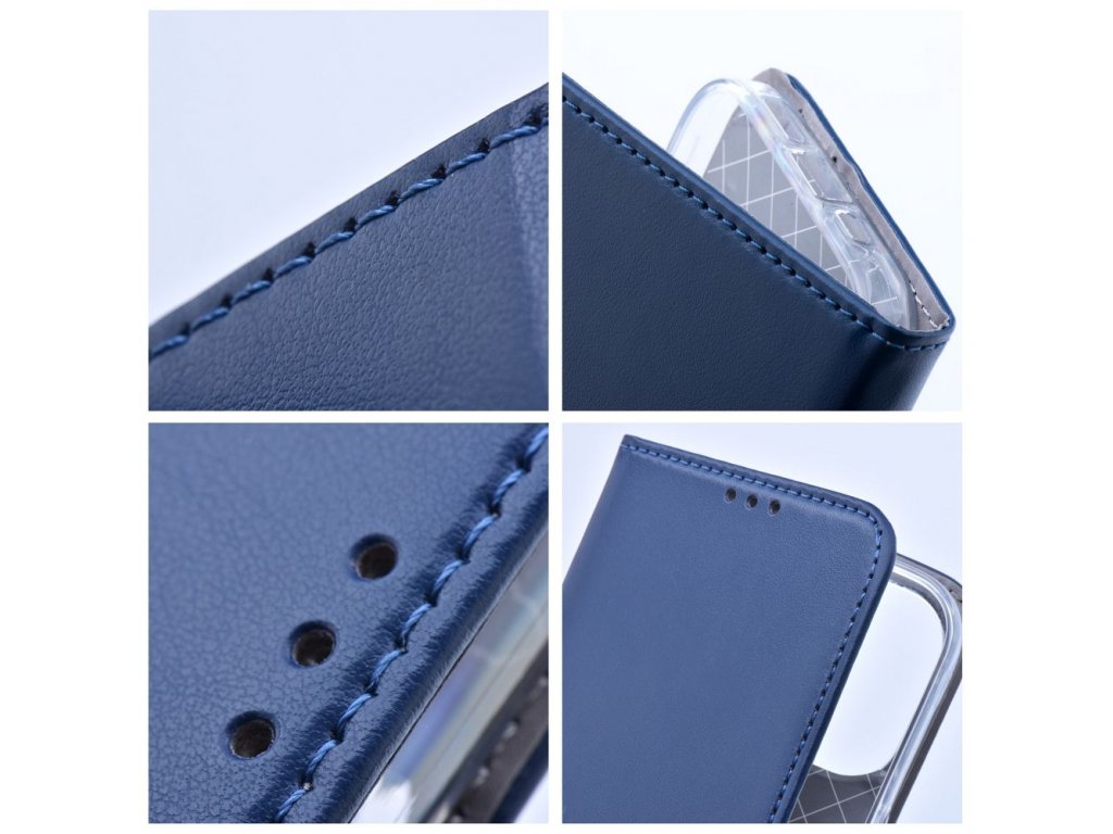 Smart Magneto book case for IPHONE 15 PLUS navy