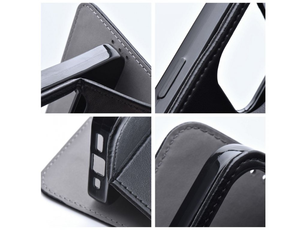 Smart Magneto book case for IPHONE 15 PRO black