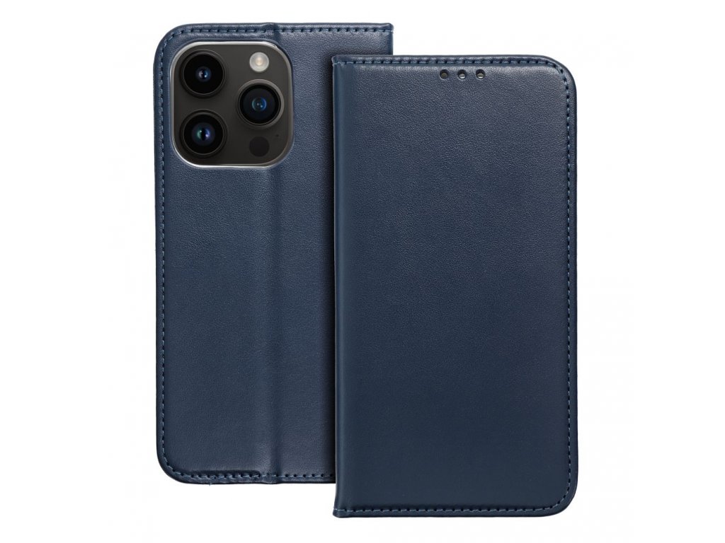 Smart Magneto book case for IPHONE 15 PRO MAX navy