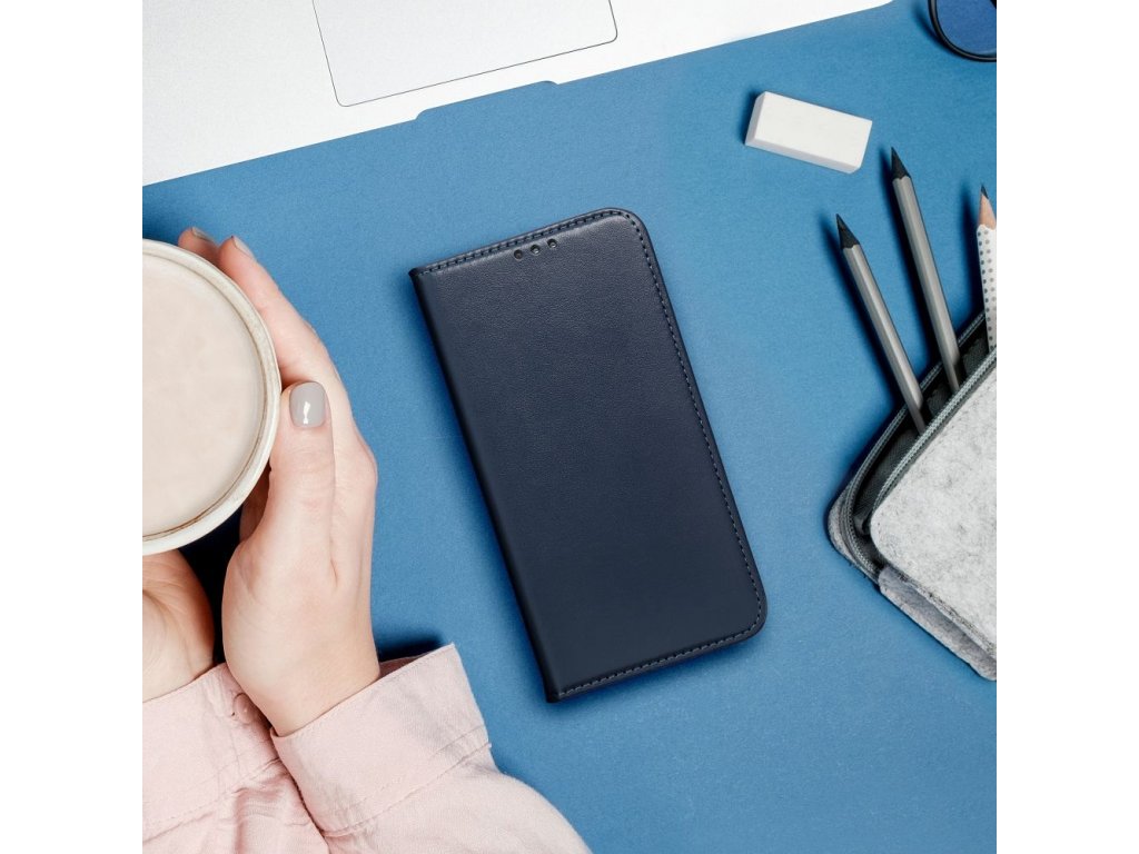 Smart Magneto book case for IPHONE 15 PRO MAX navy