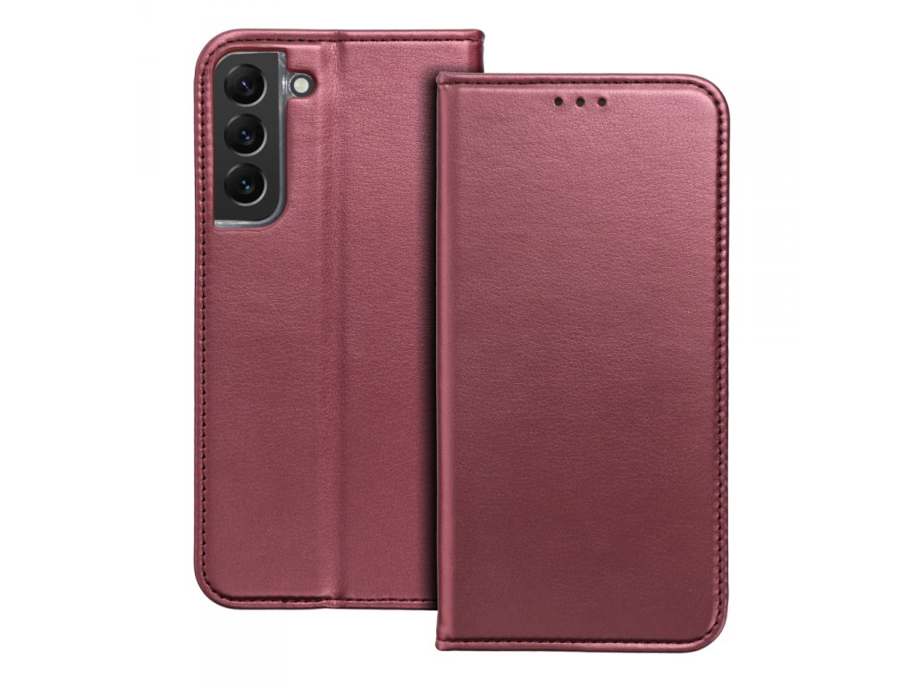 Knížkové magnetické pouzdro Smart Magneto pro SAMSUNG Galaxy A34 burgundy