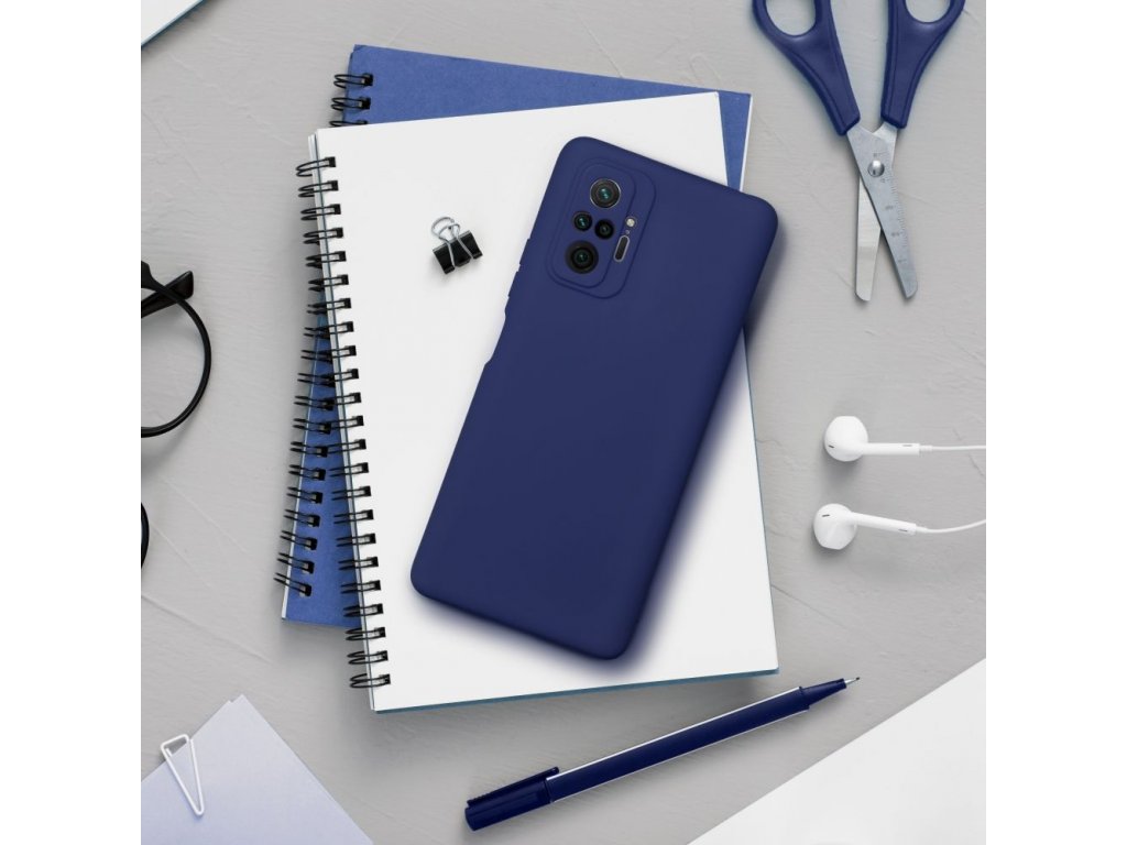 Zadní kryt SOFT pro XIAOMI Redmi NOTE 12 PRO+ 5G tmavě modrý