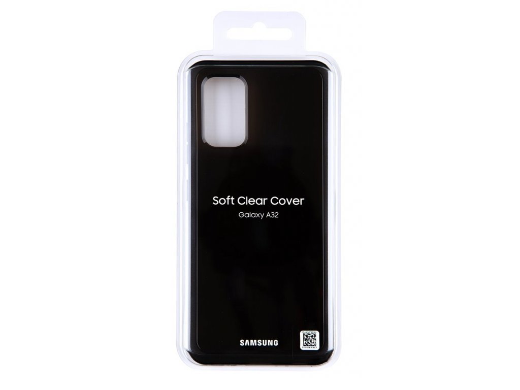 Soft Clear Kryt pro Galaxy A32 LTE Black