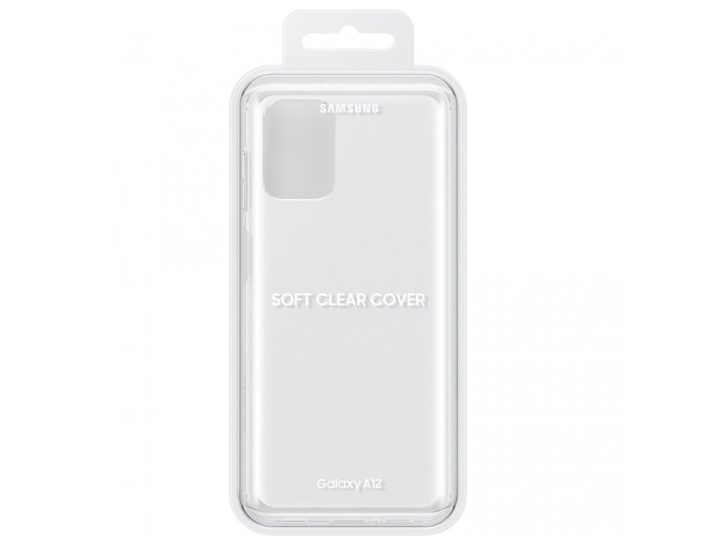 Soft Clear Pouzdro Samsung Galaxy A12 průsvitné