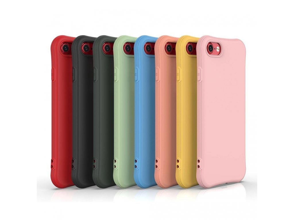 Soft Color Case elastické gelové pouzdro iPhone SE 2020 / iPhone 8 / iPhone 7 černé