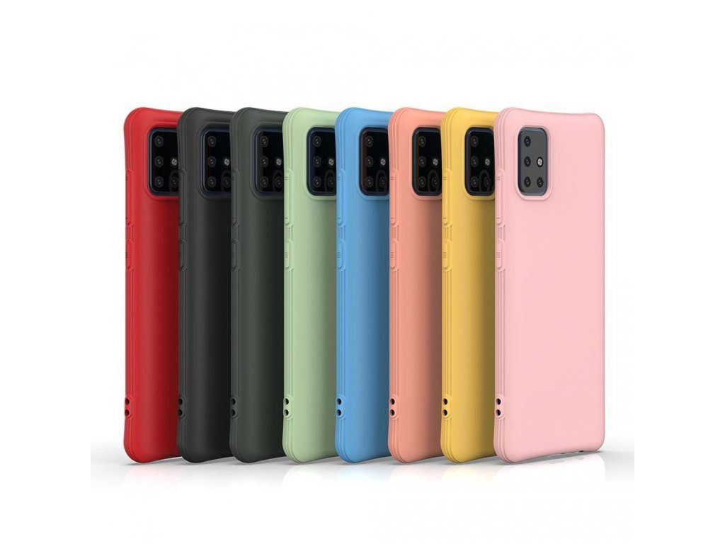 Soft Color Case elastické gelové pouzdro Samsung Galaxy A51 černé