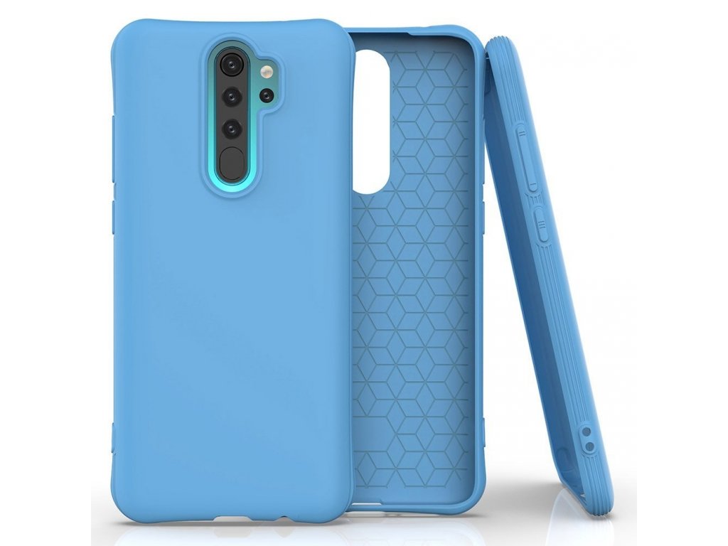 Soft Color Case elastické gelové pouzdro Xiaomi Redmi Note 8 Pro modré