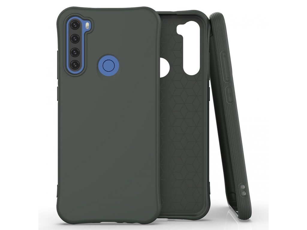 Soft Color Case elastické gelové pouzdro Xiaomi Redmi Note 8T tmavě zelené