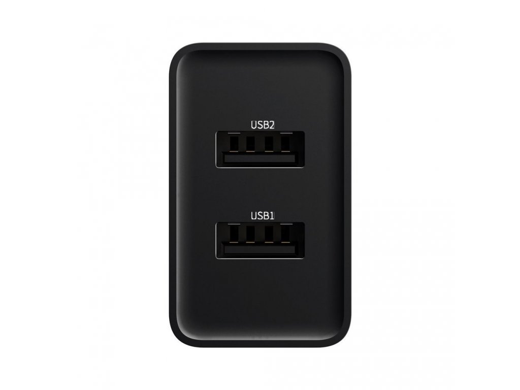 Speed Mini Dual U síťová nabíječka 10,5W（EU) černá