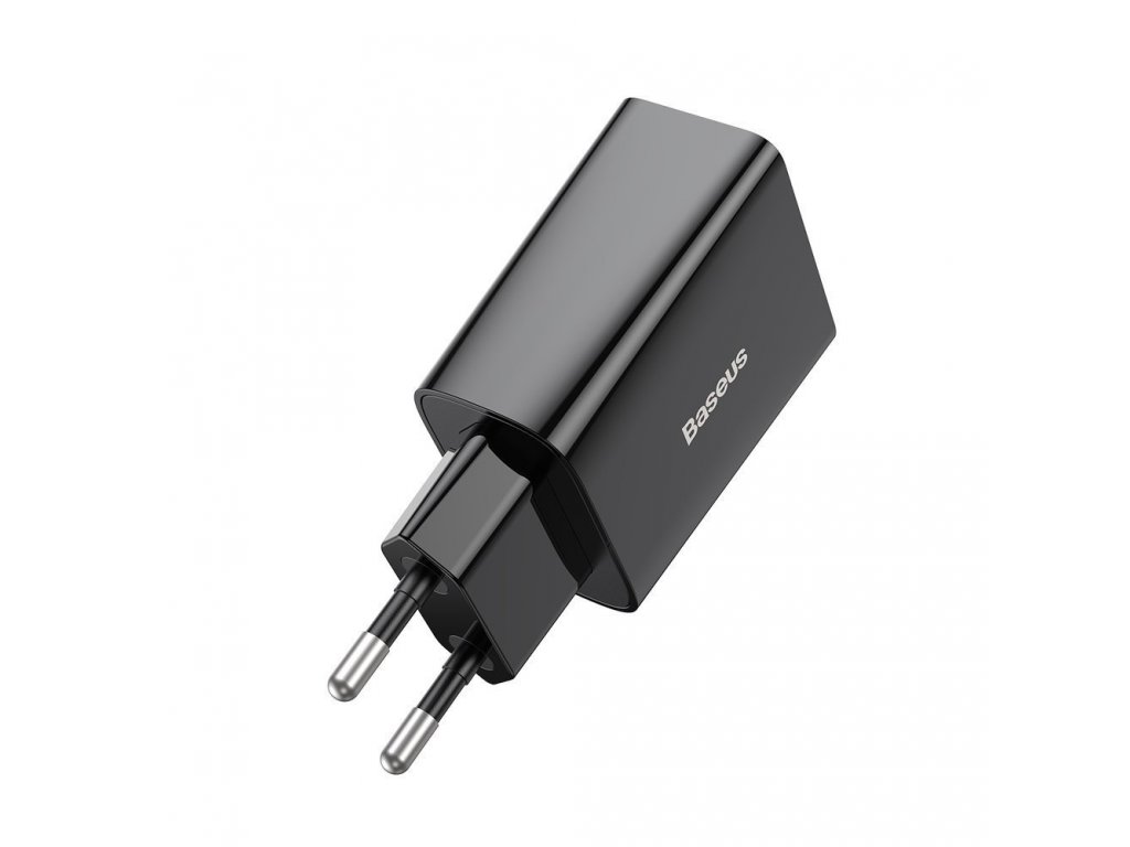 Speed Mini nabíječka EU napájecí adaptér pro rychlé nabíjení USB typu C 20W 3A černý (CCFS-SN01)