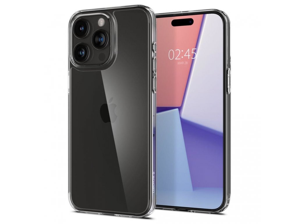 Kryt Spigen AIRSKIN HYBRID pro IPHONE 15 PRO MAX - průhledný