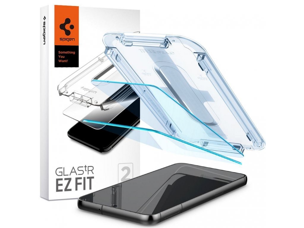 SPIGEN GLAS.TR ”EZ FIT” 2-pack for SAMSUNG S23 PLUS transparent