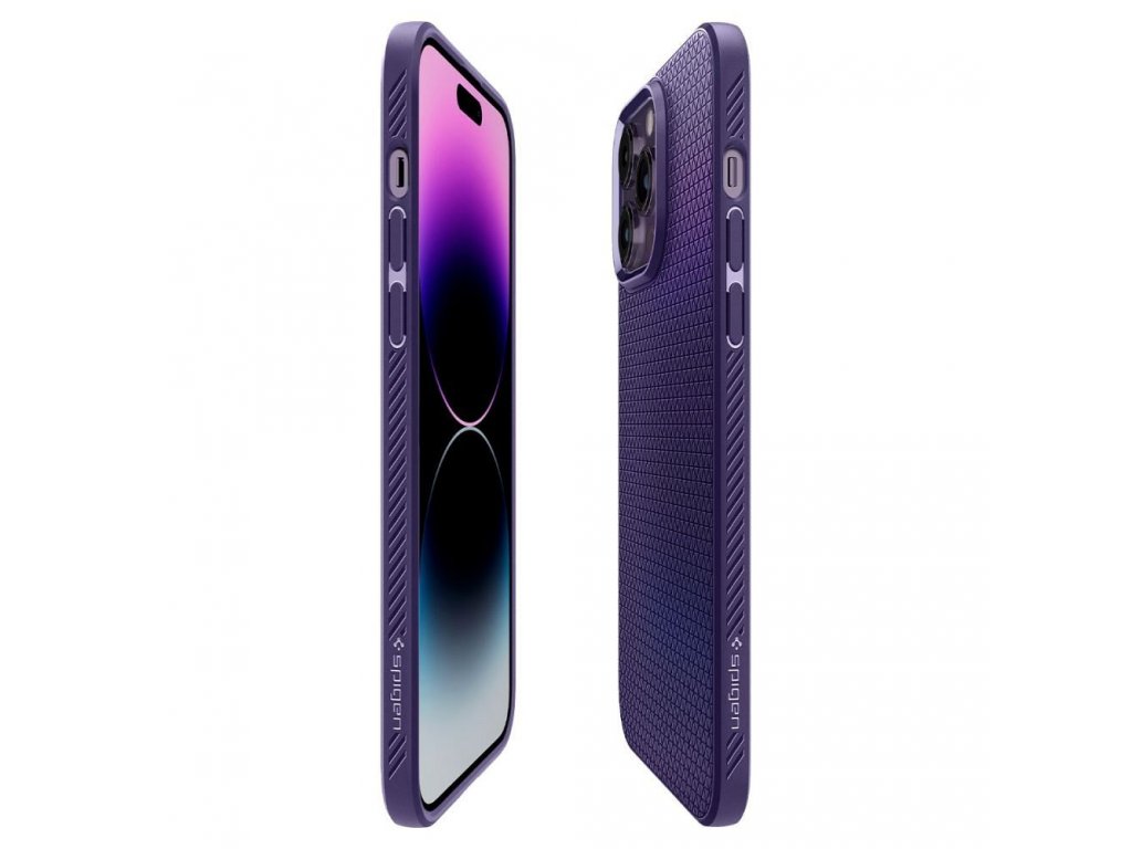 SPIGEN Liquid Air case for IPHONE 14 PRO MAX deep purple