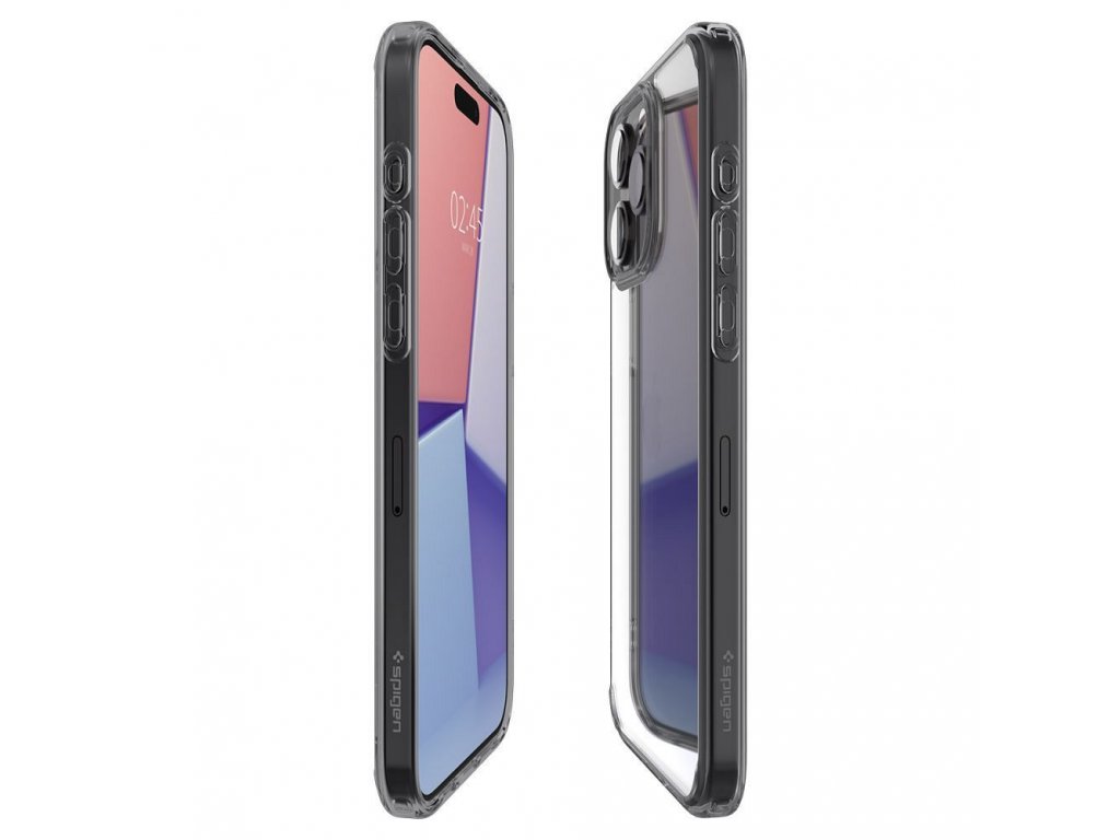 Pouzdro SPIGEN Ultra Hybrid pro IPHONE 15 PRO - tmavě šedé