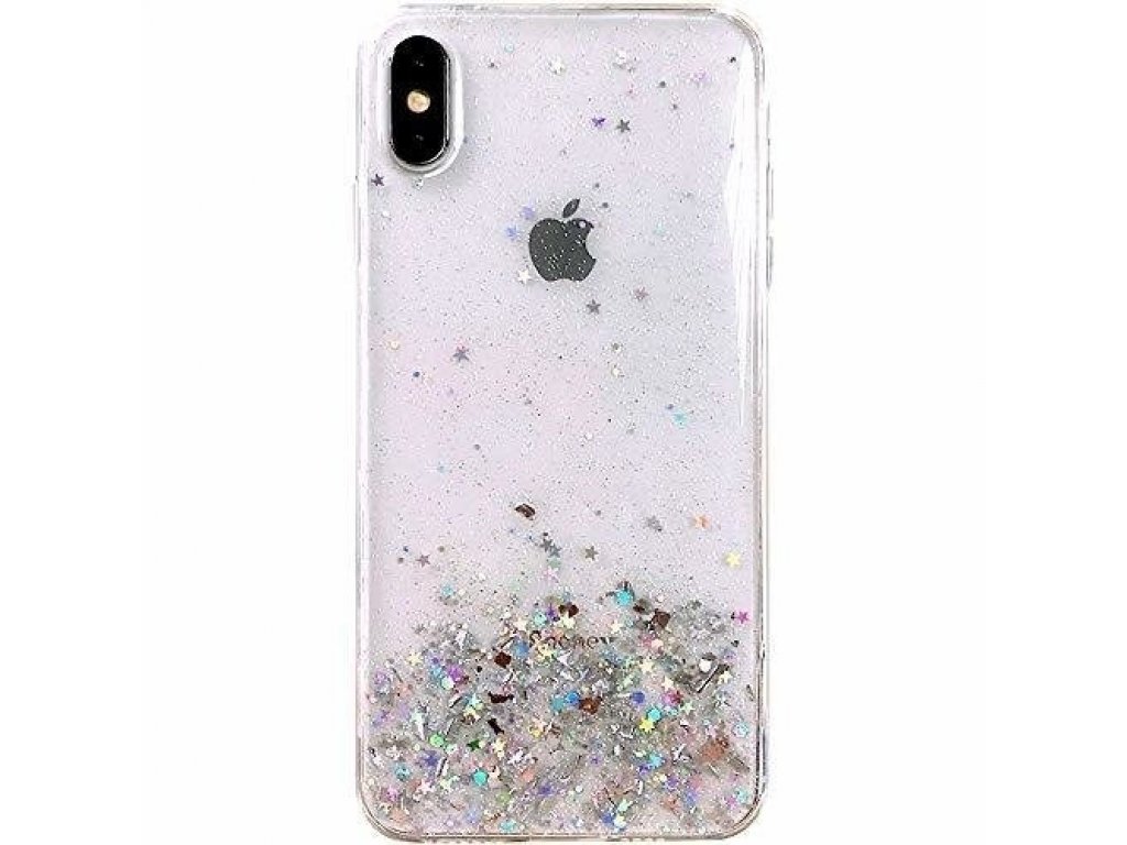 Star Glitter lesklé pouzdro s brokátem iPhone 11 Pro průsvitné