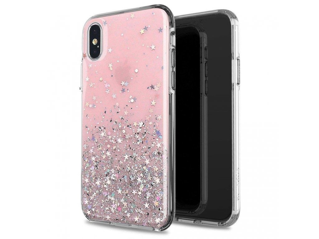 Star Glitter lesklé pouzdro s brokátem iPhone 11 Pro průsvitné