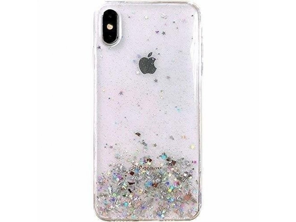 Star Glitter lesklé pouzdro s brokátem Samsung Galaxy M30s / Galaxy M21 průsvitné