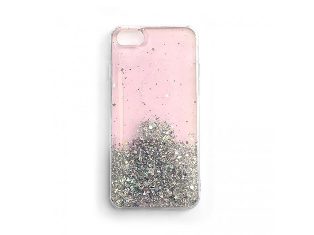 Star Glitter obal na mobil Xiaomi Poco M3 / Xiaomi Redmi 9T růžový