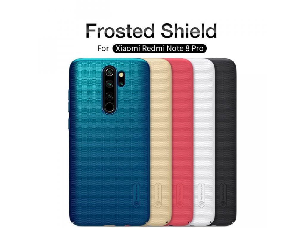 Super Frosted Pouzdro pro Xiaomi Redmi Note 8 Pro černé