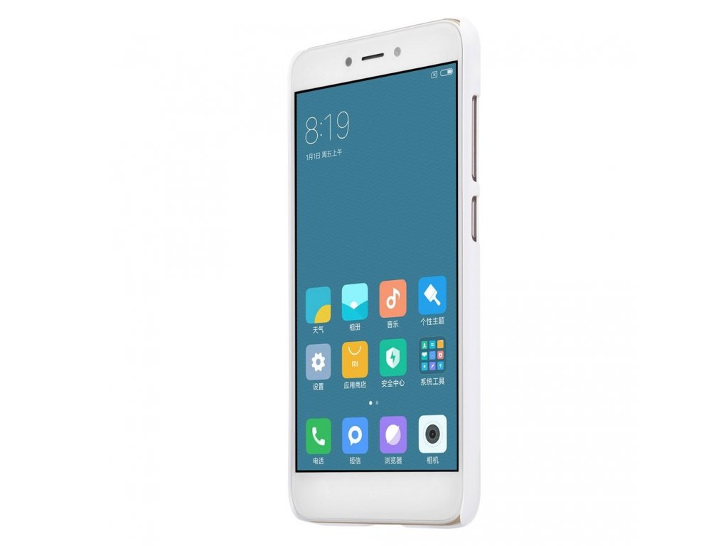 Super Frosted Shield zesílené pouzdro + fólie Xiaomi Redmi 4X bílé