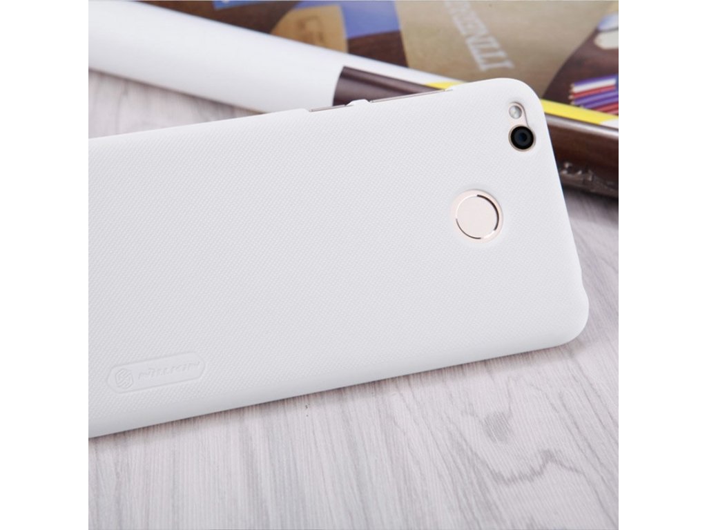 Super Frosted Shield zesílené pouzdro + fólie Xiaomi Redmi 4X bílé