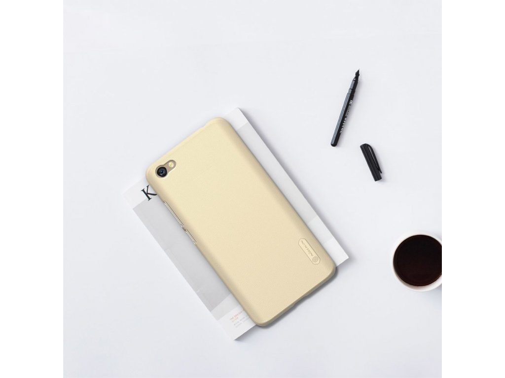 Super Frosted Shield zesílené pouzdro + fólie Xiaomi Redmi Note 5A zlaté