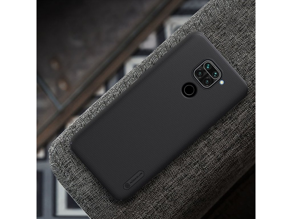 Super Frosted Shield zesílené pouzdro + podstavec Xiaomi Redmi 9 - černé