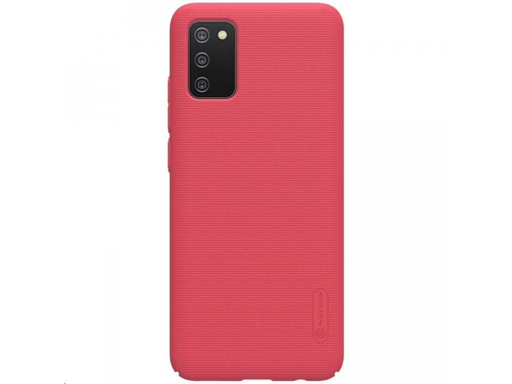 Super Frosted Zadní Kryt pro Samsung Galaxy A02s Bright Red