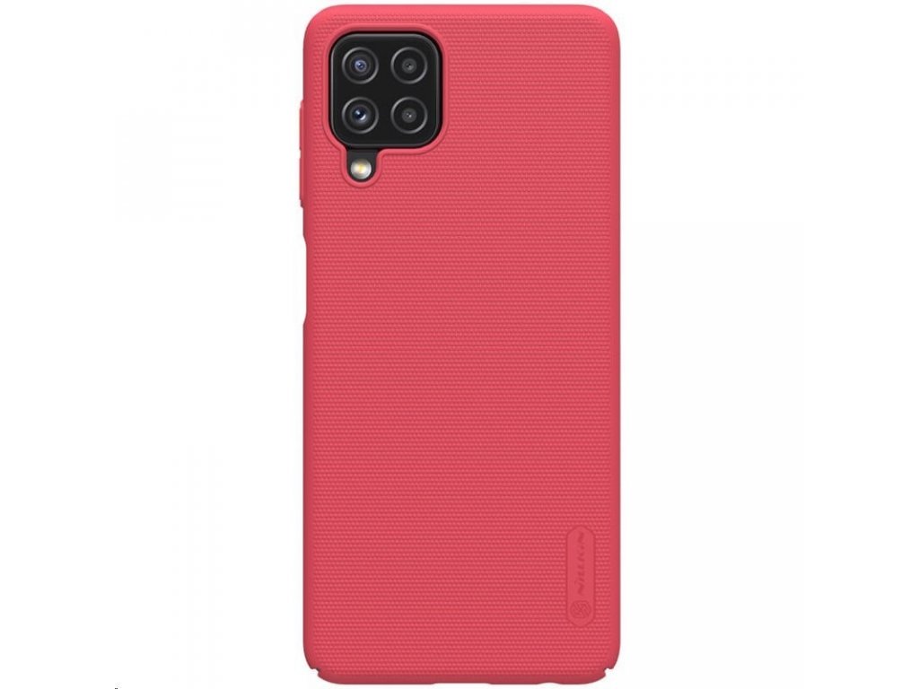 Super Frosted Zadní Kryt pro Samsung Galaxy A22 4G Bright Red