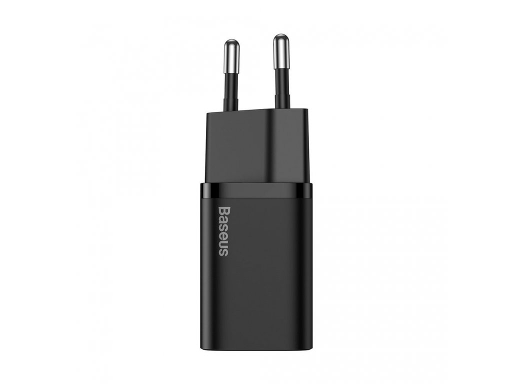 Super Si 1C USB Type C 20W Power Delivery síťová rychlonabíječka černá (CCSUP-B01)