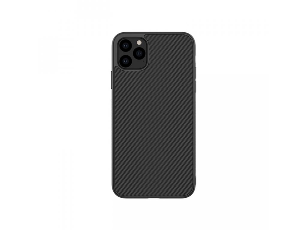 Synthetic Fiber Ochranné pouzdro pro iPhone 11 Pro Carbon černé