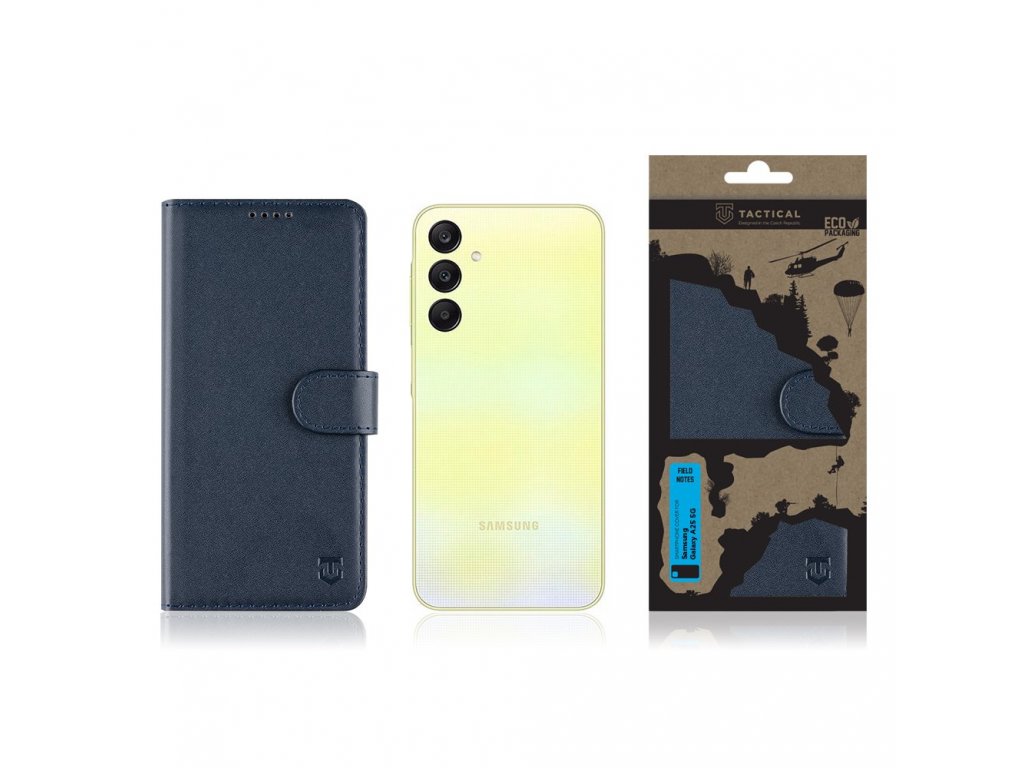 Pouzdro Tactical Field Notes pro Samsung Galaxy A25 5G - modré