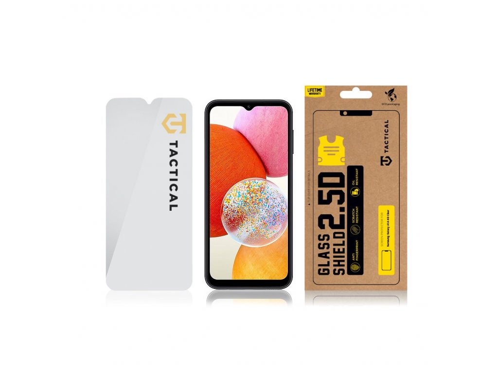 Tactical Glass Shield 2.5D sklo pro Samsung Galaxy A14 4G