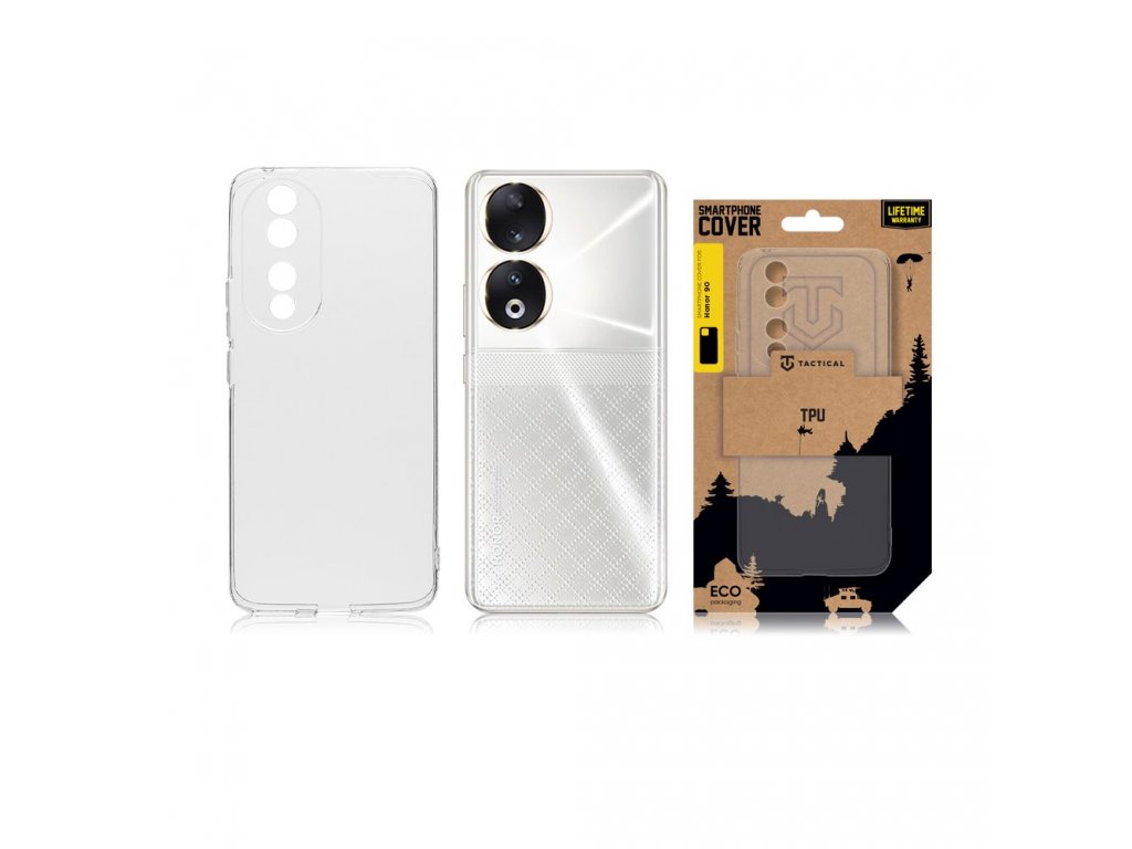 Tactical TPU Kryt pro Honor 90 Transparent