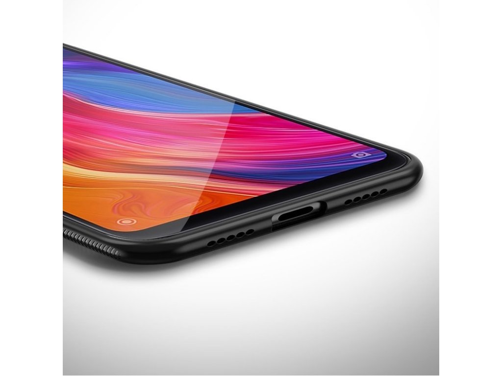 Tempered Glass Case pouzdro z tvrzeného skla Xiaomi Mi 8 SE bílé