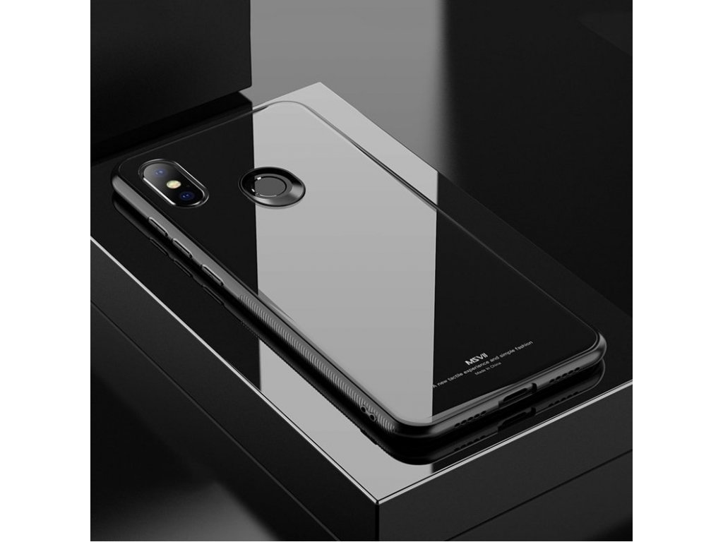 Tempered Glass Case pouzdro z tvrzeného skla Xiaomi Mi 8 SE černé