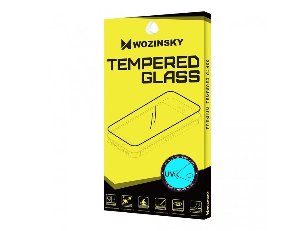 Tempered Glass UV tvrzené sklo UV 9H Samsung Galaxy Note 10 (in-display fingerprint sensor friendly) - sklo bez lepidla a LED lampy