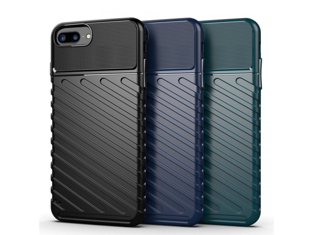 Thunder Case elastické pancéřové pouzdro iPhone 8 Plus / iPhone 7 Plus modré