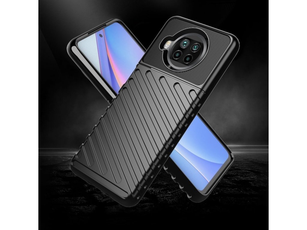 Thunder Case elastické pancéřové pouzdro Xiaomi Mi 10T Lite černé