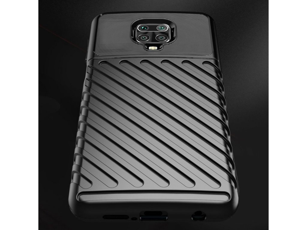 Thunder Case elastické pancéřové pouzdro Xiaomi Redmi Note 9 Pro / Redmi Note 9S zelené