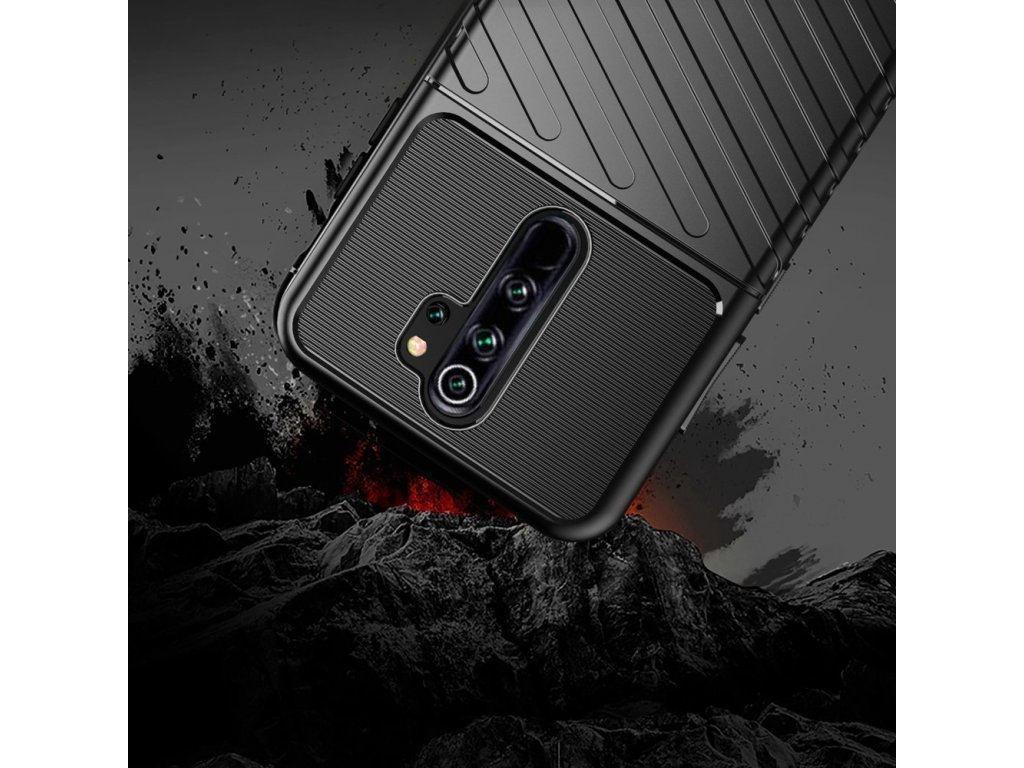 Thunder Case elastické pouzdro Xiaomi Redmi 9 zelené