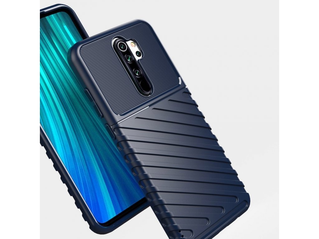 Thunder Case elastické pouzdro Xiaomi Redmi 9 zelené