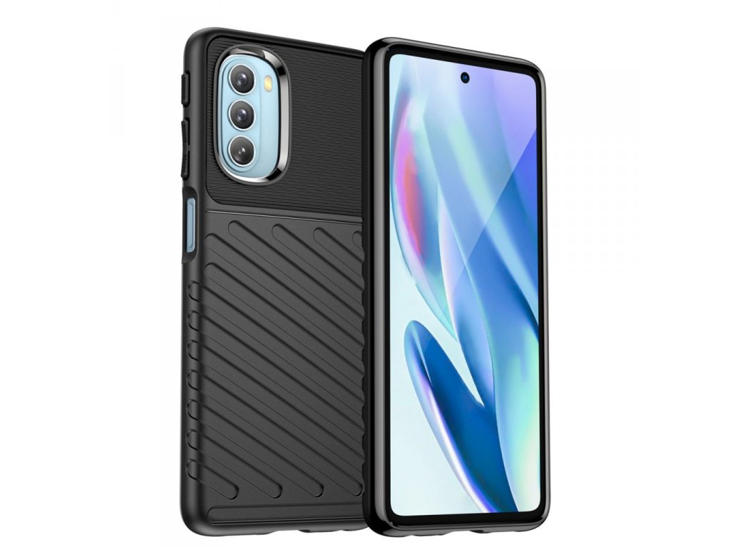 Pancéřové pouzdro Thunder Case pro Motorola Moto G51 5G - černé