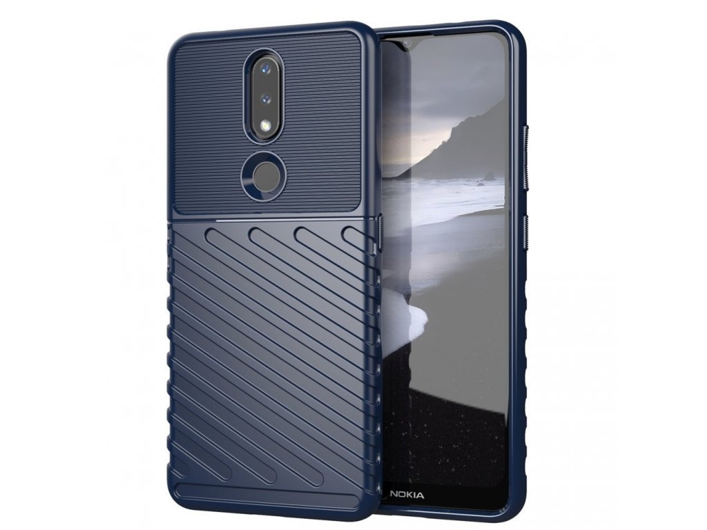 Pancéřové pouzdro Thunder Case pro Nokia 2.4 - modré