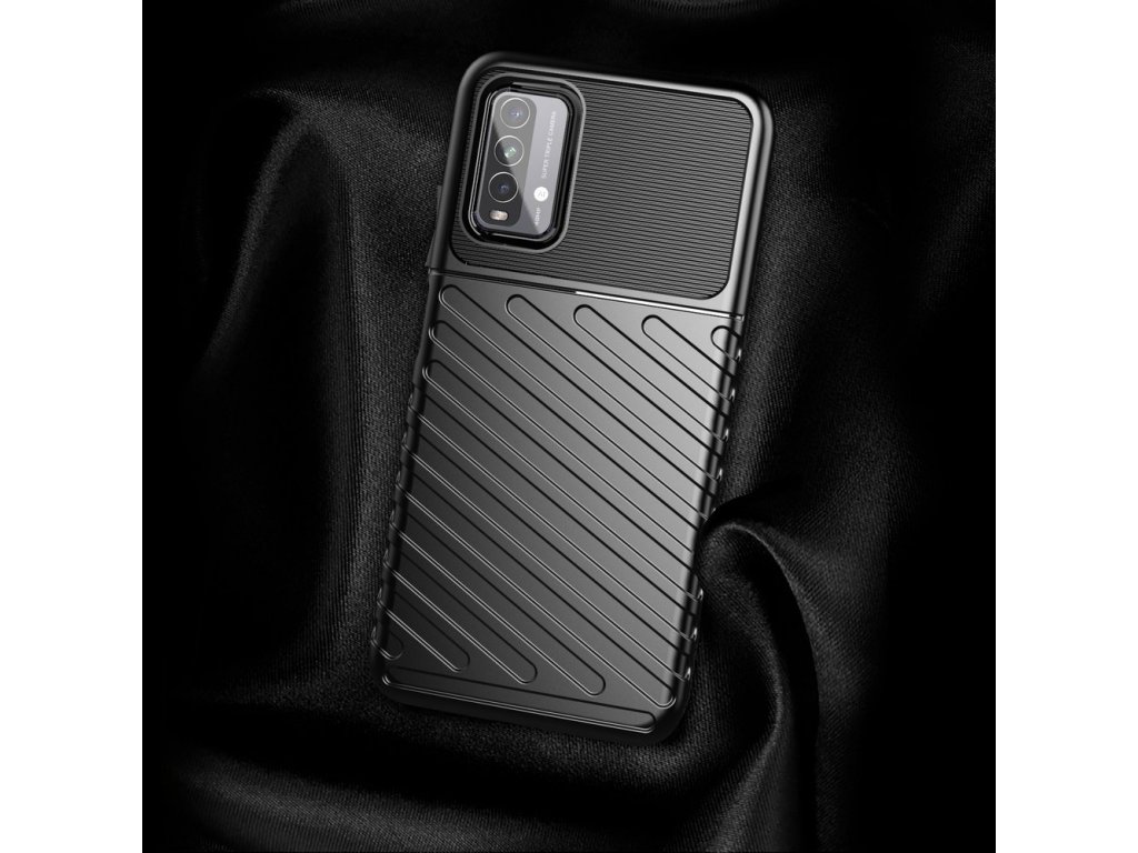 Thunder Case flexibilní pancéřový kryt Xiaomi Poco M3 / Xiaomi Redmi 9T modrý