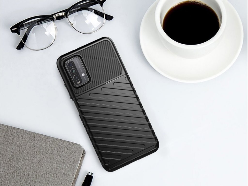 Thunder Case flexibilní pancéřový kryt Xiaomi Poco M3 / Xiaomi Redmi 9T modrý