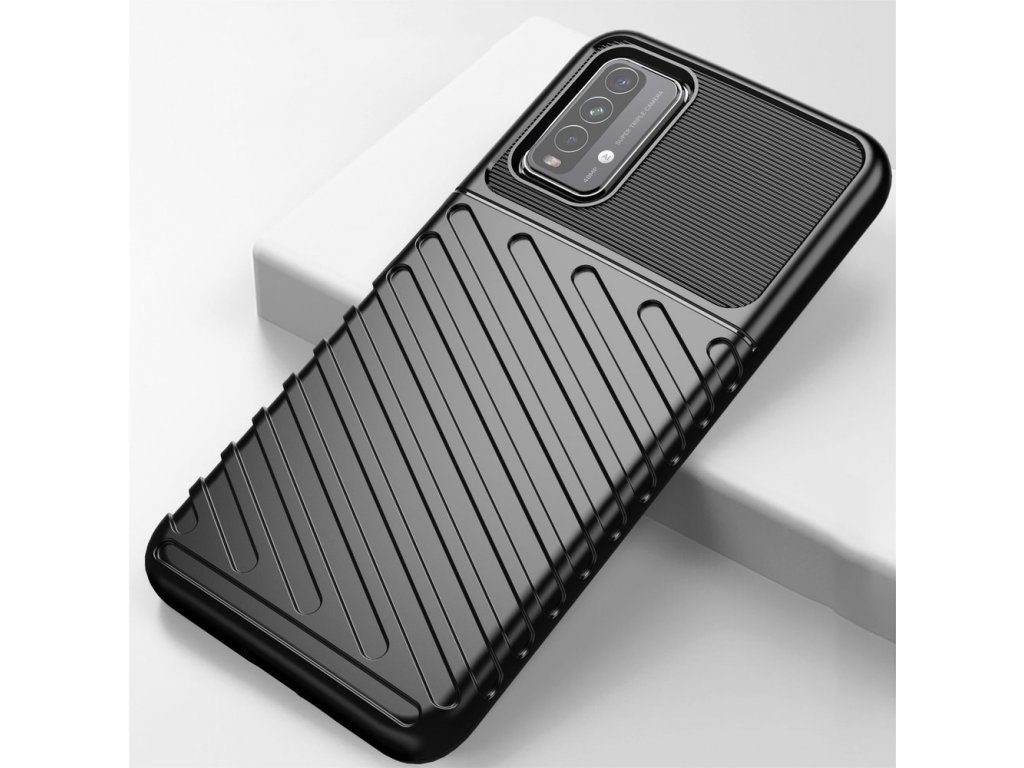 Thunder Case flexibilní pancéřový kryt Xiaomi Poco M3 / Xiaomi Redmi 9T modrý