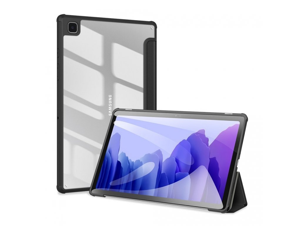 Toby pancéřované flipové pouzdro Smart Case pro Samsung Galaxy Tab A7 10,4'' 2020 s držákem stylusu černé